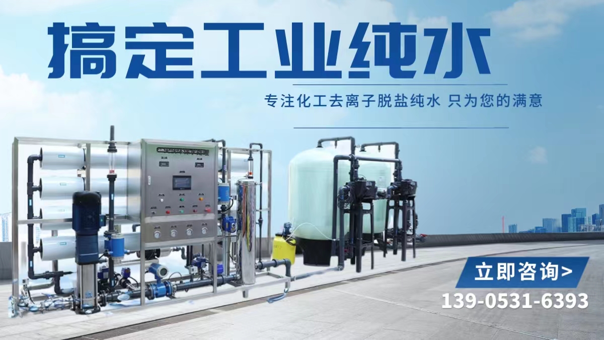  水性涂料行業用去離子脫鹽純水設備